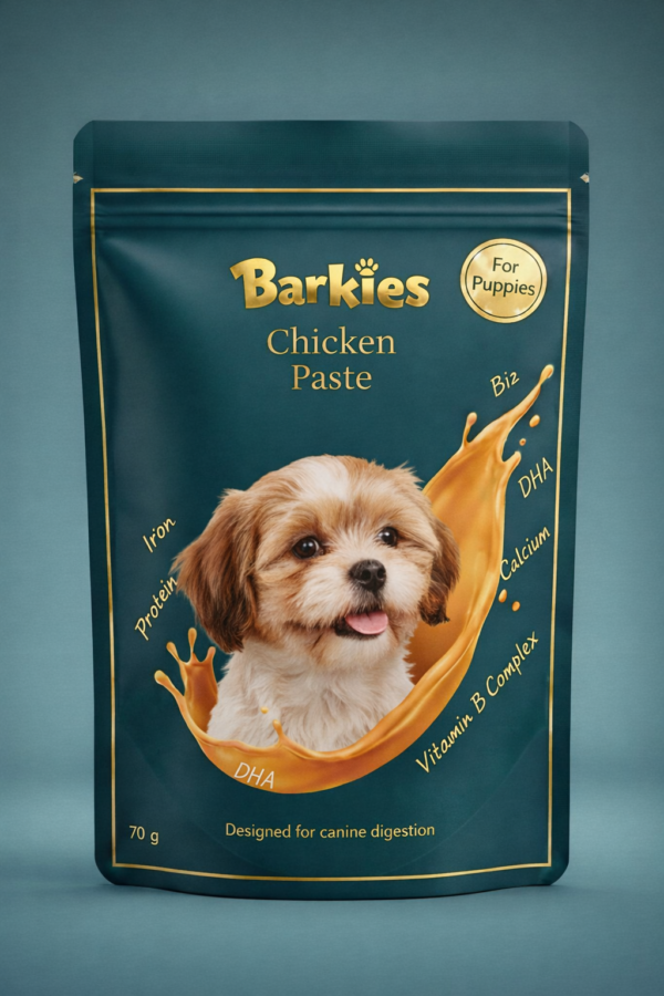 Barkies puppy Gravy Chicken Paste