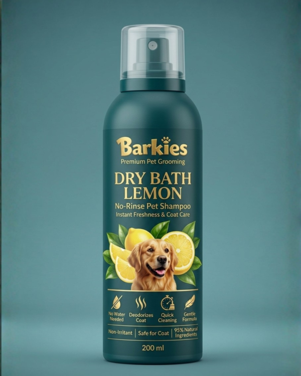 Barkies Dry Bath Lemon
