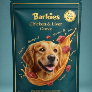 Barkies Adult Gravy Chicken & Liver